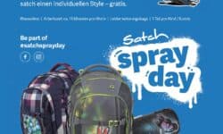 Gestalte Deinen satch Schulrucksack individuell mit einem Graffiti.