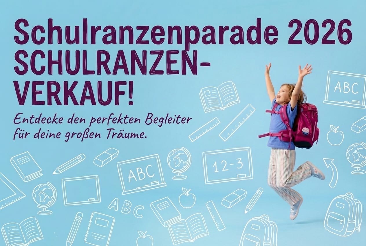 Schulranzenparade 2026: Finde den perfekten Schulranzen.