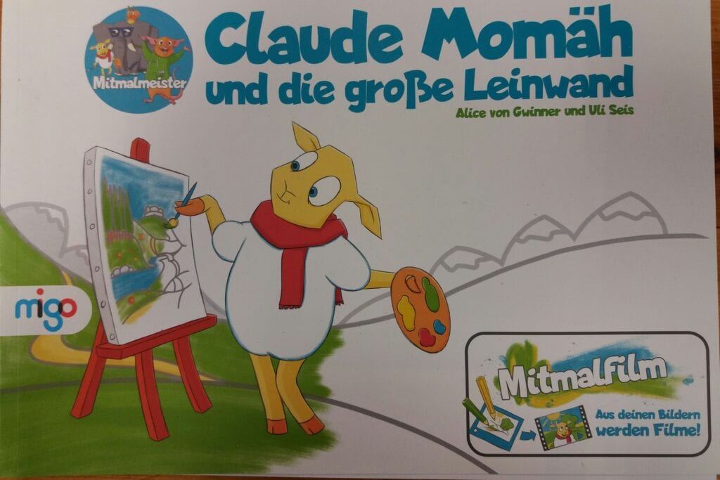Mitmalfilm - Claude Momäh und die große Leinwand