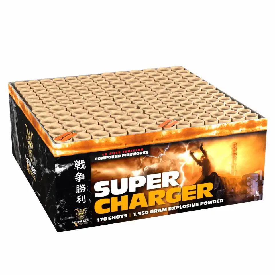 Feuerwerksbatterie Super Charger, 170 Schuss