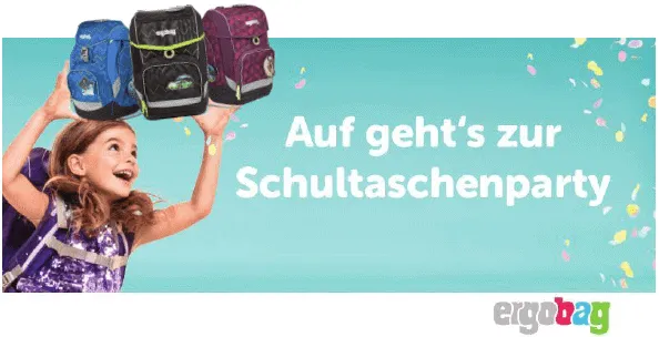 Schultaschenparty ergobag