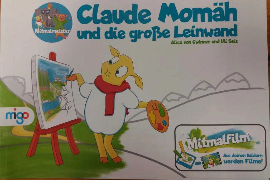 Mitmalfilm - Claude Momäh und die große Leinwand