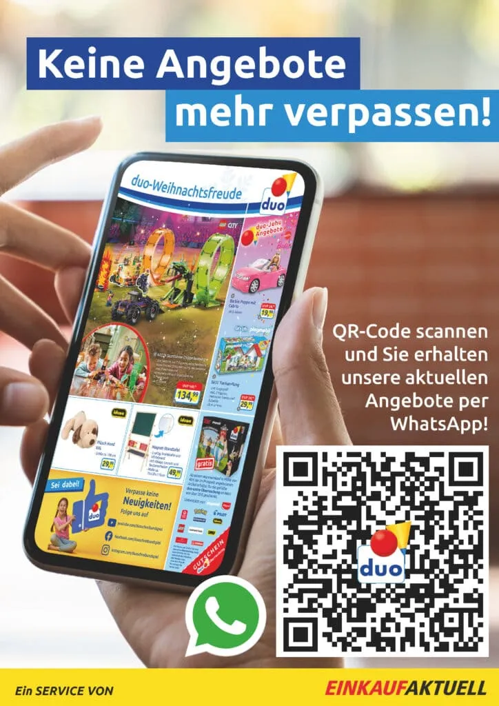 duo Spielzeug-Angebote per WhatsApp erhalten