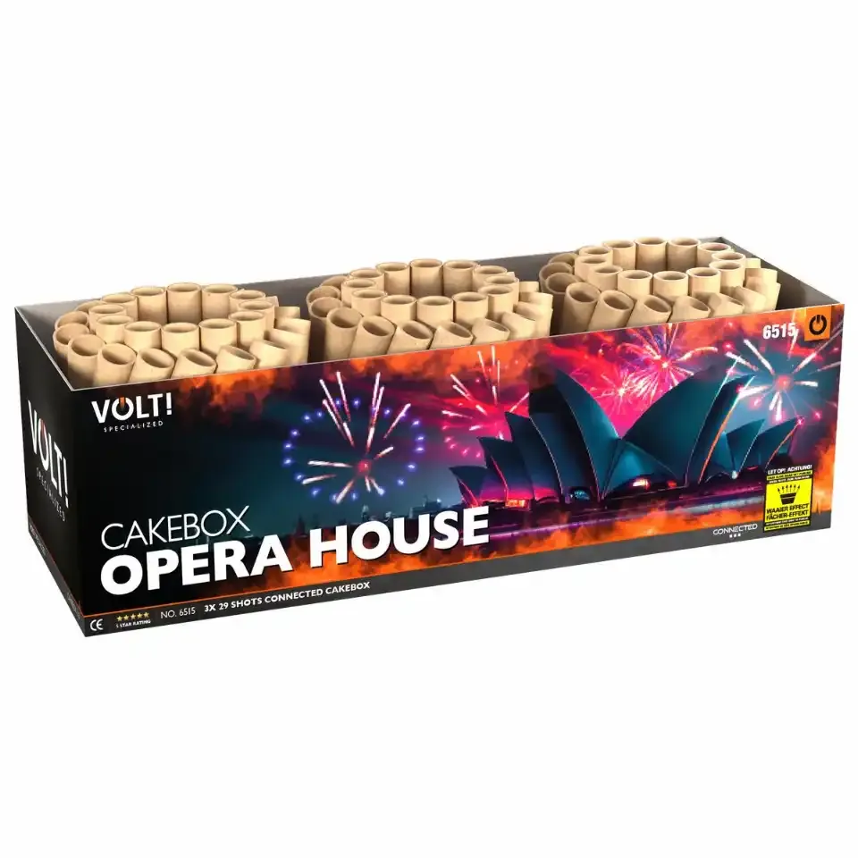 Feuerwerkskörper-Verpackung Opera House Design