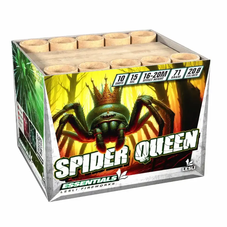 Feuerwerkskörper Spider Queen Verpackung